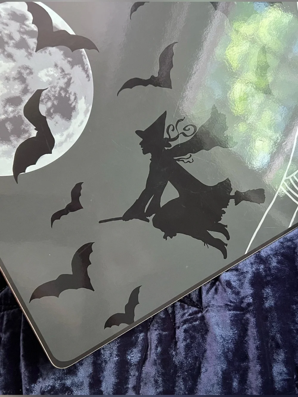 🦇 Williams Sonoma Halloween Witch Moon Placemat